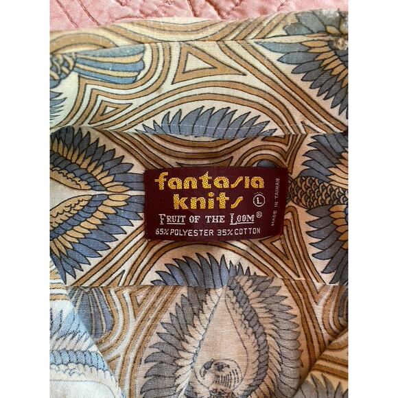 Vintage 70s Shirt Eagle Print - Picture 5 of 7